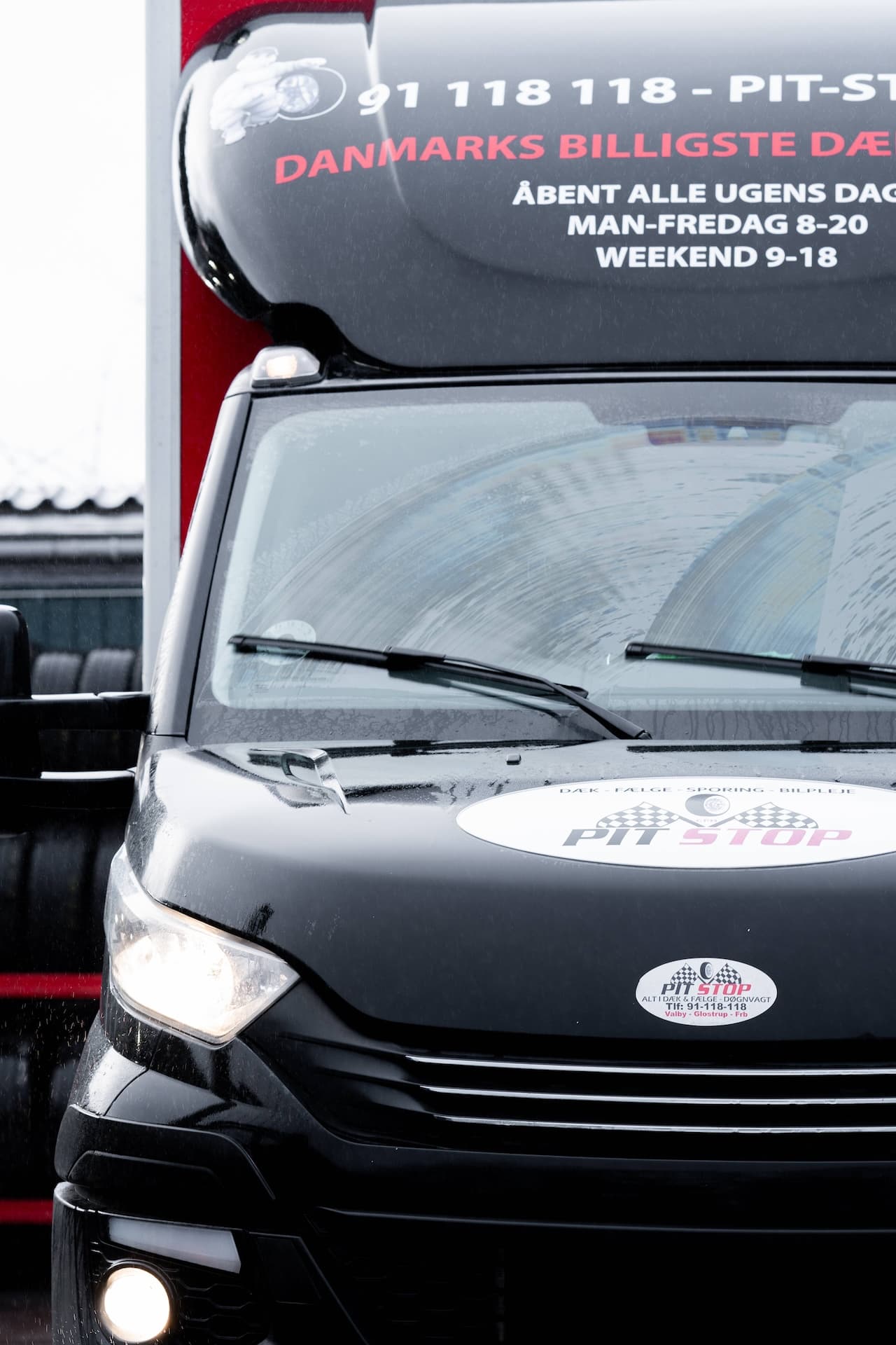 Pit Stop commercial vehicle